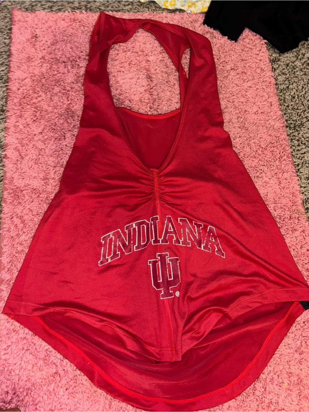 Womens Red Racerback Tank Top
